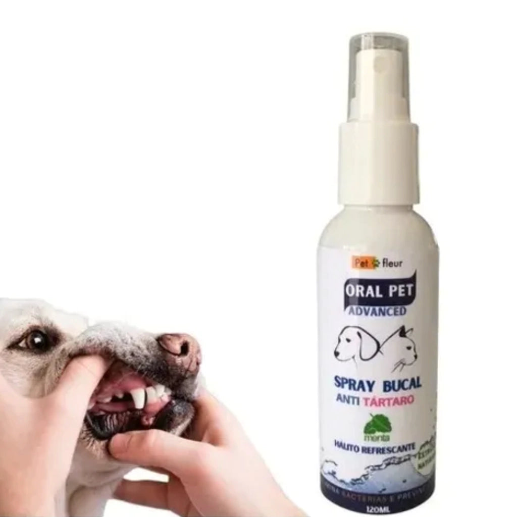 Spray para Higiene Bucal de Cães e Gatos 120ml | OralPet Petfleur - comprar online