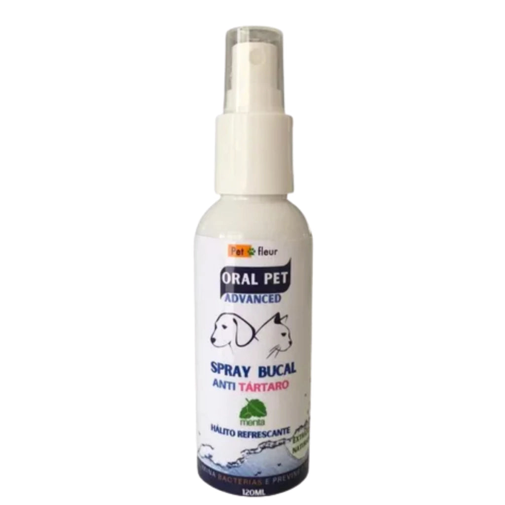Spray para Higiene Bucal de Cães e Gatos 120ml | OralPet Petfleur
