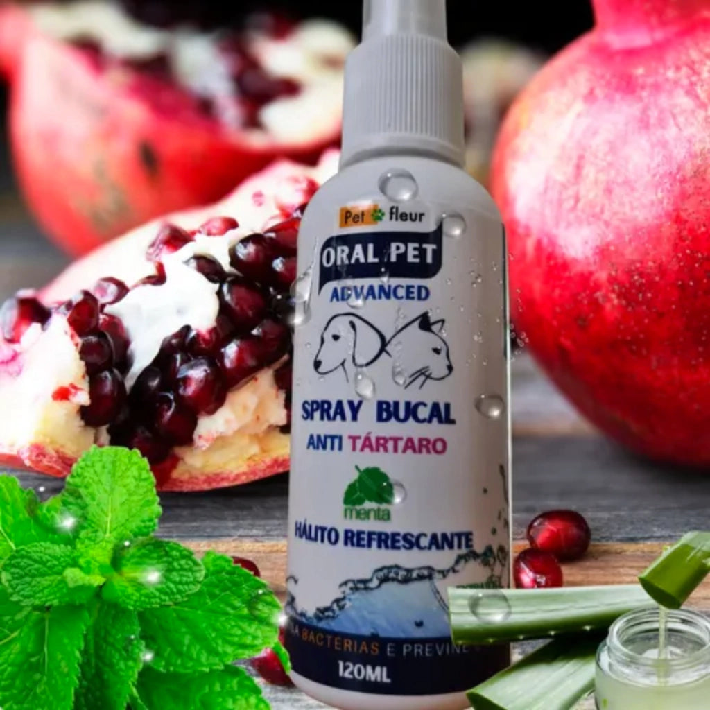 Spray para Higiene Bucal de Cães e Gatos 120ml | OralPet Petfleur - comprar online