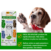 Kit Espuma Limpa Patas função antifúngica com Escova massageadora Óleo de Andiroba Vitamina E + Stick Balm Hidratante An na internet