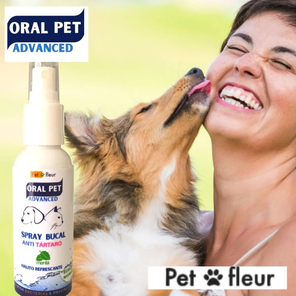 Spray para Higiene Bucal de Cães e Gatos 120ml | OralPet Petfleur na internet