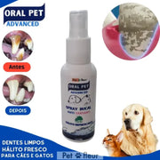 Spray para Higiene Bucal de Cães e Gatos 120ml | OralPet Petfleur - Petfleur