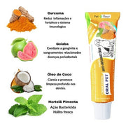 Creme dental Oral Pet Cúrcuma Petfleur 50 g
