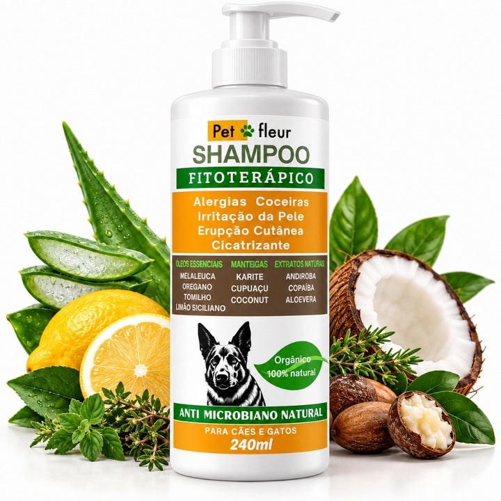Shampoo Melaleuca Petfleur 240 ml