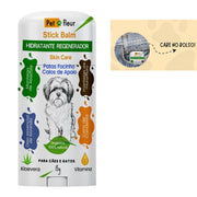 Stick Balm Petfleur 15 g - formato compacto para patas e focinho
