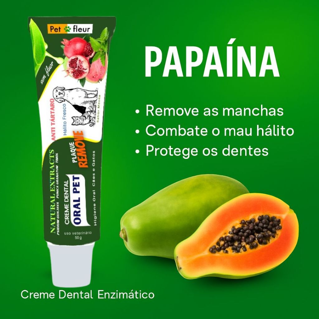 Creme Dental OralPet Cúrcuma Petfleur - galeria Shopee compartilhada 3