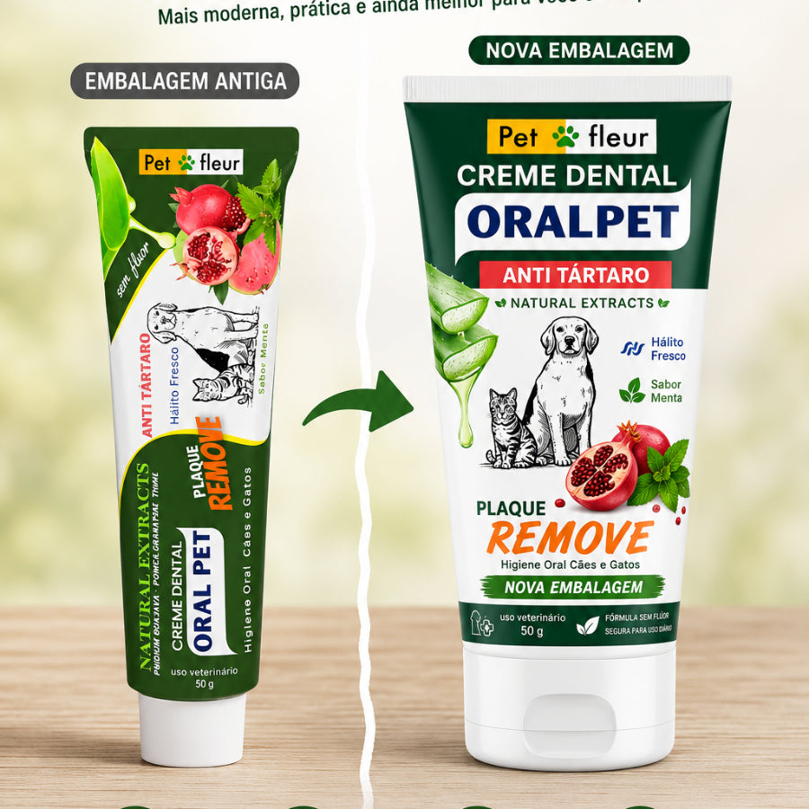 Creme Dental OralPet Cúrcuma Petfleur - galeria Shopee compartilhada 2