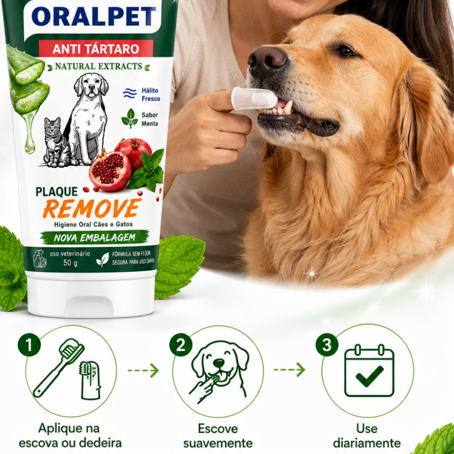 Creme Dental OralPet Zeolita Petfleur - galeria Shopee compartilhada 9