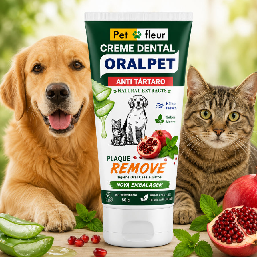 Creme Dental OralPet Carvão Ativado Petfleur - galeria Shopee compartilhada 1