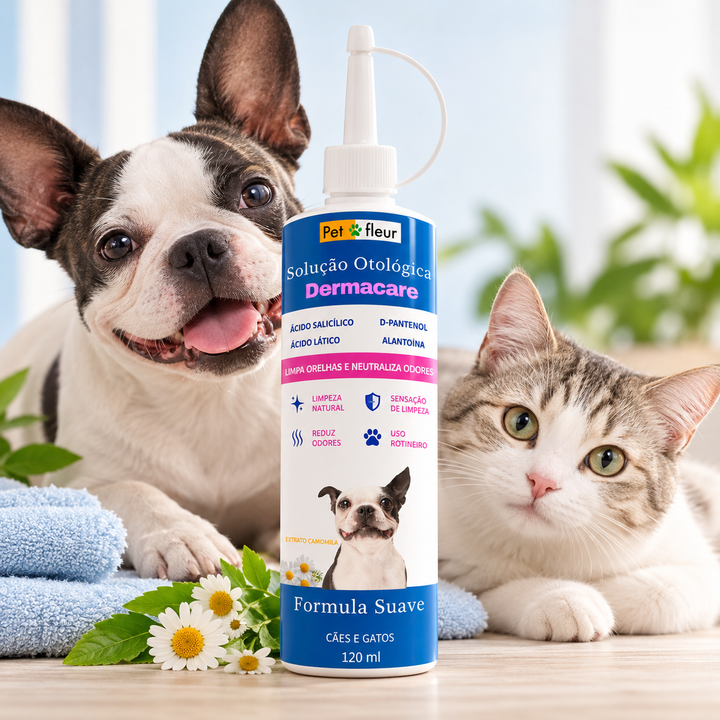 Solução Otológica Petfleur 100 ml