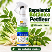Spray Repelente Natural Petfleur 120 ml